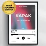 Kişiye Özel Müzik Tablosu
