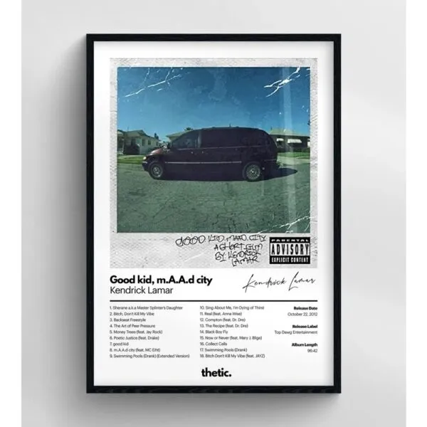 Kendrick Lamar - GOOD KID, m.A.A.d CITY Albüm Koleksiyonu