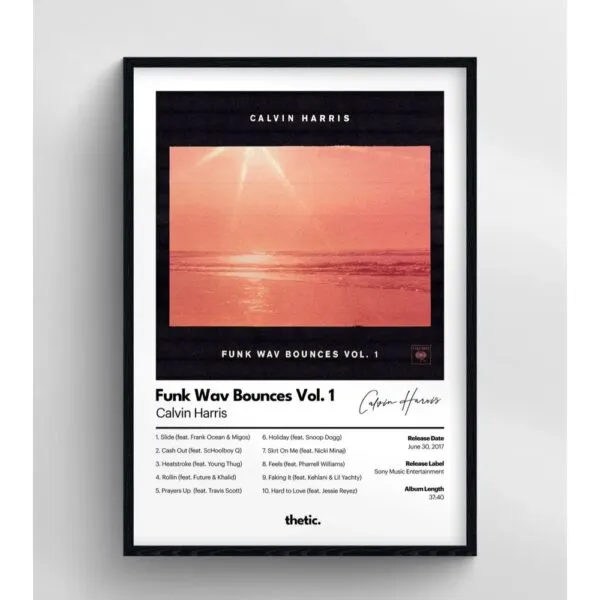 Calvin Harris - FUNK WAV BOUNCES VOL.1 Albüm Koleksiyonu