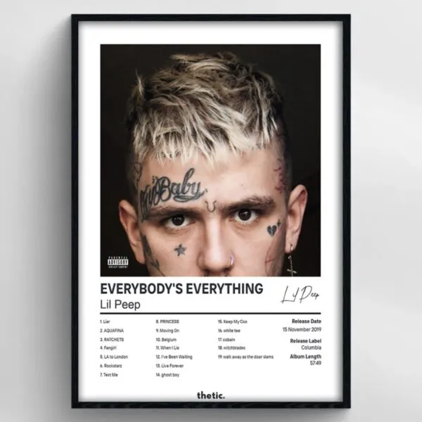 Lil Peep - EVERYBODY'S EVERYTHING Albüm Koleksiyonu!
