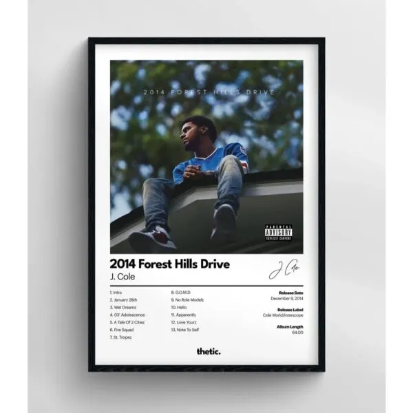 J.Cole - 2014 FOREST HILLS DRIVE Albüm Koleksiyonu