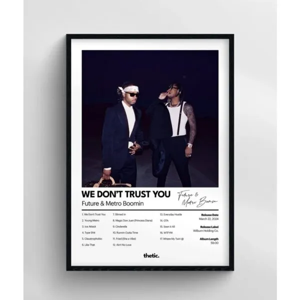 Future & Metro Boomin -WE DON'T TRUST YOU Albüm Koleksiyonu