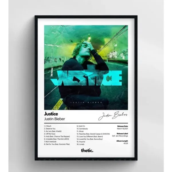 Justin Bieber - JUSTICE Albüm Koleksiyonu