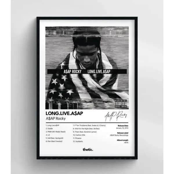 A$AP Rocky - LONG LIVE A$AP Albüm Koleksiyonu
