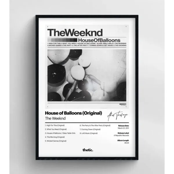 The Weeknd - HOUSE OF BALLOONS Albüm Koleksiyonu