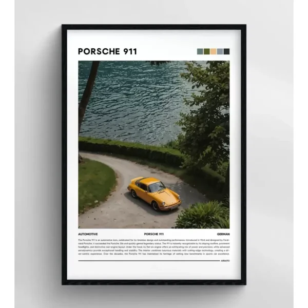 PORSCHE 911 (Sarı)