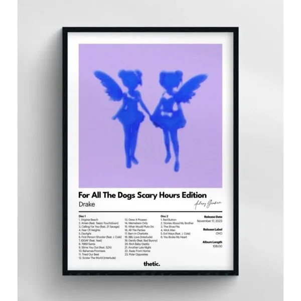 Drake - FOR ALL THE DOGS SCARY HOURS EDITION Albüm Koleksiyonu