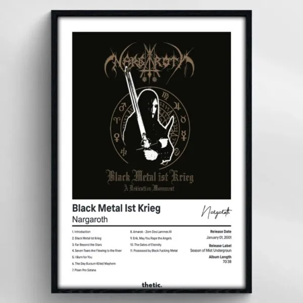 Nargaroth - BLACK METAL IST KRİEG Albüm Koleksiyonu!