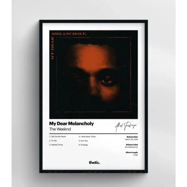 The Weeknd - MY DEAR MELANCHOLY Albüm Koleksiyonu
