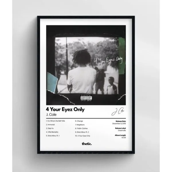 J.Cole - 4 YOUR EYEZ ONLY Albüm Koleksiyonu