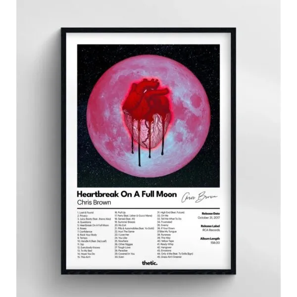 Chris Brown - HEARTBREAK ON A FULL MOON Albüm Koleksiyonu