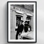 Black And White Storefront Premium Duvar Koleksiyonu