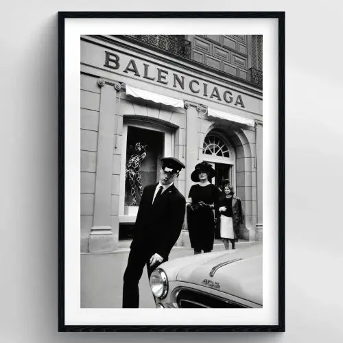 BLACK AND WHITE STOREFRONT PREMIUM DUVAR KOLEKSİYONU