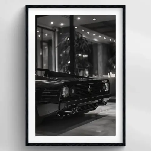 BLACK FERRARI 1 PREMIUM DUVAR KOLEKSİYONU