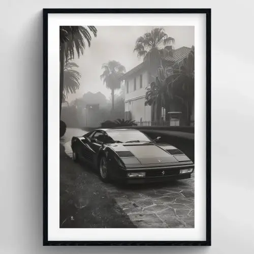 BLACK FERRARI 2 PREMIUM DUVAR KOLEKSİYONU