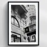 Black & White Fashion Street Premium Duvar Koleksiyonu