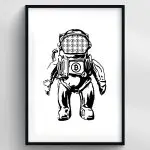 Btc Spaceman Premium Duvar Koleksiyonu