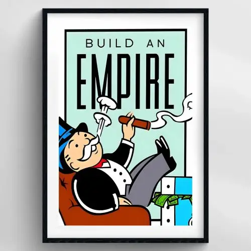 BUILD AN EMPIRE - CANVAS PREMIUM DUVAR KOLEKSİYONU
