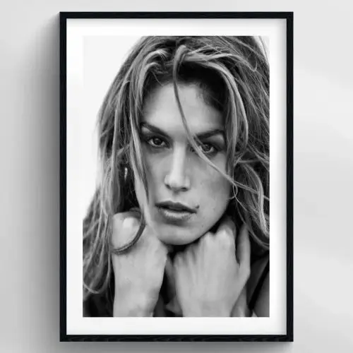 CINDY CRAWFORD BLACK & WHITE PREMIUM DUVAR KOLEKSİYONU