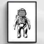 Ff Spaceman Premium Duvar Koleksiyonu