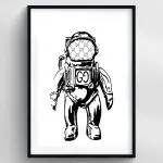 Gg Spaceman Premium Duvar Koleksiyonu