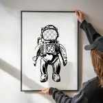 Gg Spaceman Premium Duvar Koleksiyonu - Görsel 2