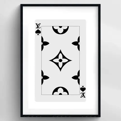 LV PLAYING CARD PREMIUM DUVAR KOLEKSİYONU