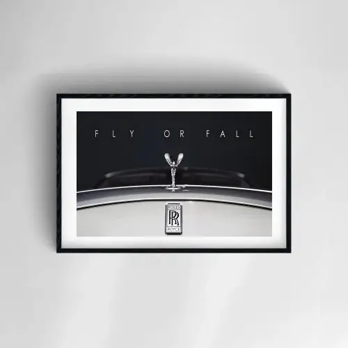 ROLLS ROYCE CANVAS PREMIUM DUVAR KOLEKSİYONU