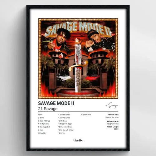 21 Savage - SAVAGE MODE II Albüm Koleksiyonu