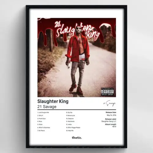 21 Savage - Slaughter King Albüm Koleksiyonu