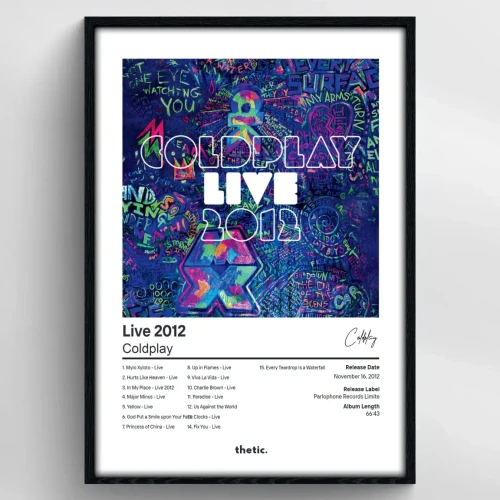 Coldplay - Live 2012 Albüm Koleksiyonu