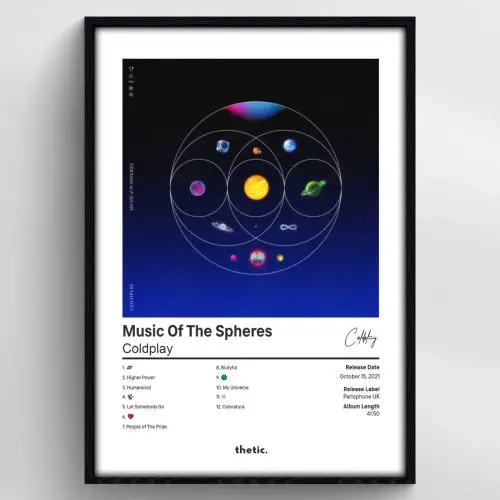 Coldplay - Music Of The Spheres Albüm Koleksiyonu