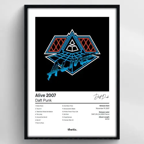 Daft Punk - Alive 2007 Albüm Koleksiyonu