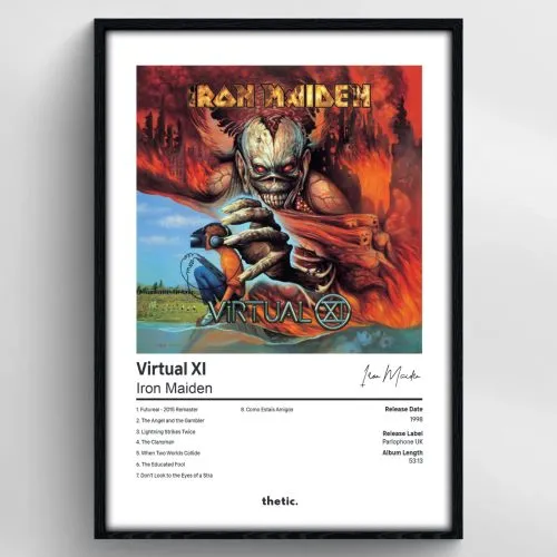 Iron Maiden - Virtual XI Albüm Koleksiyonu