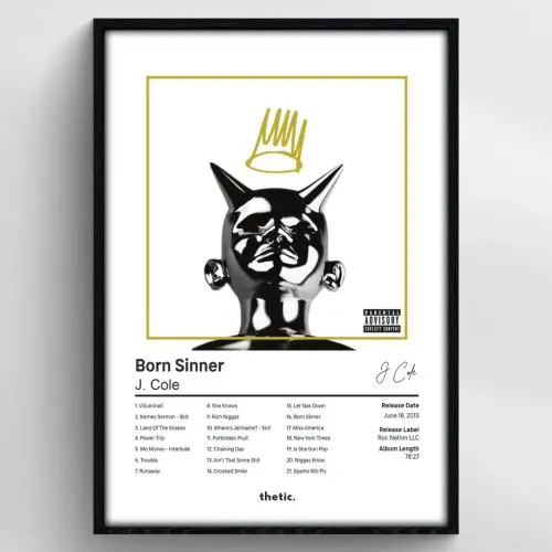 J. Cole - Born Sinner Albüm Koleksiyonu