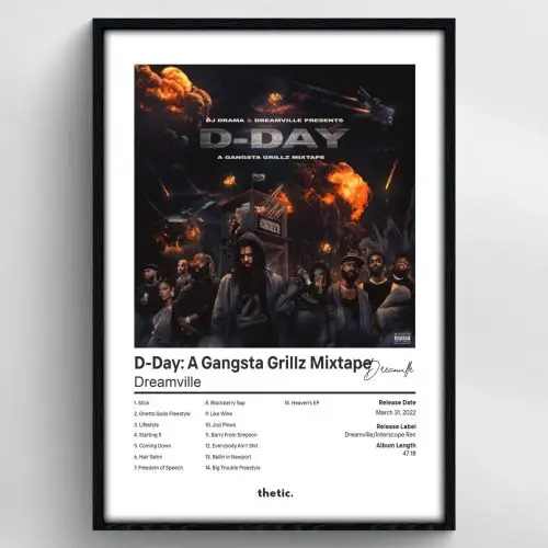 J. Cole - D-Day: A Gangsta Grillz Mixtape Albüm Koleksiyonu