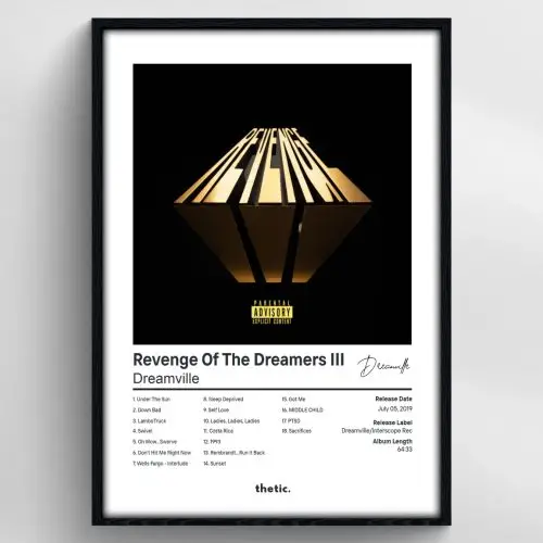 J. Cole - Revenge Of The Dreamers III Albüm Koleksiyonu