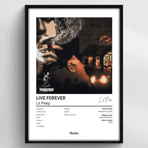 Lil Peep - LIVE FOREVER Albüm Koleksiyonu