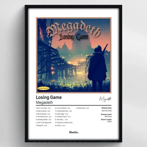 Megadeth - Losing Game Albüm Koleksiyonu