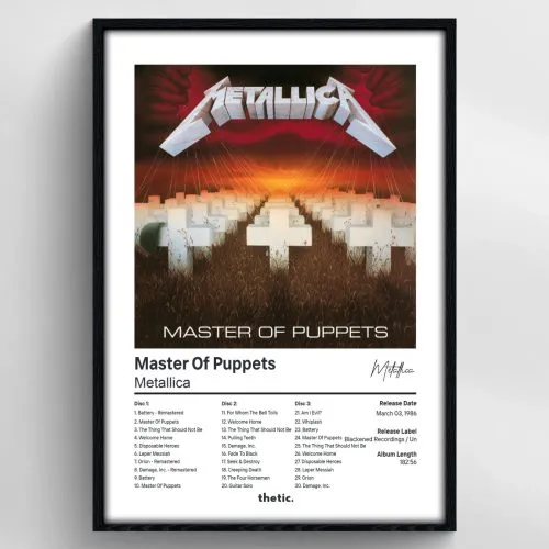 Metallica - Master Of Puppets Albüm Koleksiyonu