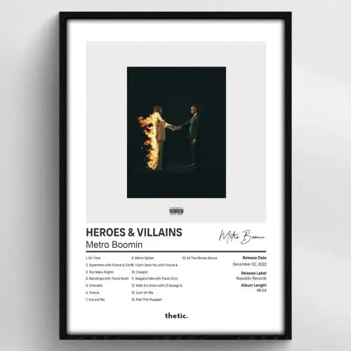 Metro Boomin - HEROES & VILLAINS Albüm Koleksiyonu