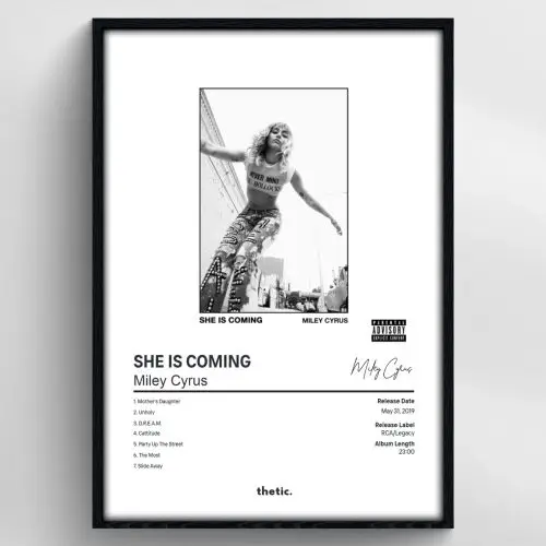 Miley Cyrus - SHE IS COMING Albüm Koleksiyonu