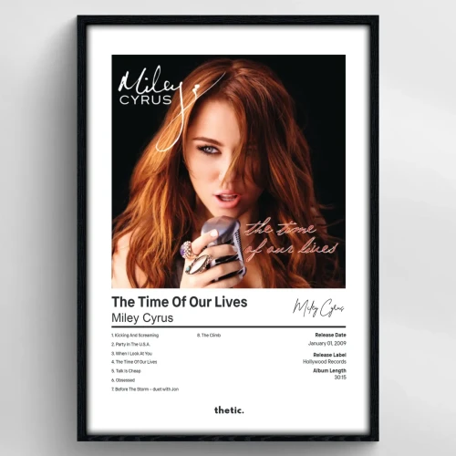 Miley Cyrus - The Time Of Our Lives Albüm Koleksiyonu