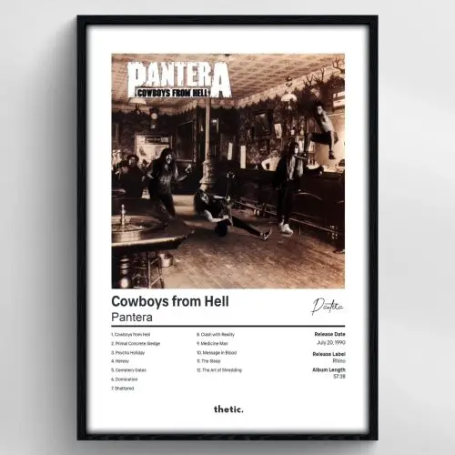 Pantera - Cowboys from Hell Albüm Koleksiyonu