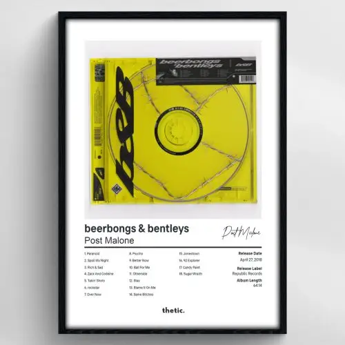 Post Malone - beerbongs & bentleys Albüm Koleksiyonu