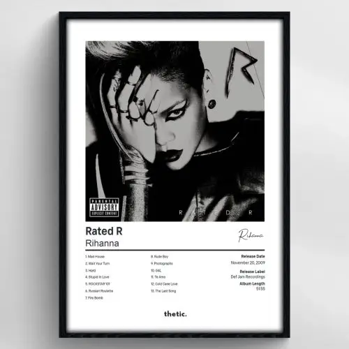 Rihanna - Rated R Albüm Koleksiyonu