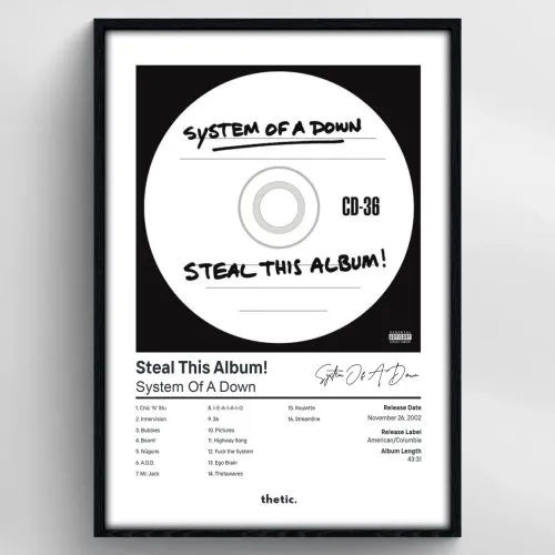 System Of A Down - Steal This Album! Albüm Koleksiyonu