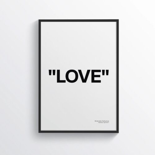LOVE Minimalist Collection