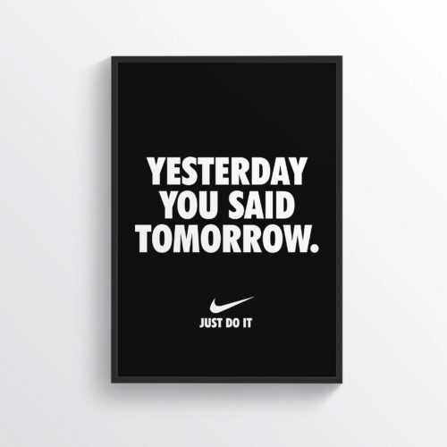 YESTERDAY YOU SAID TOMORROW Black